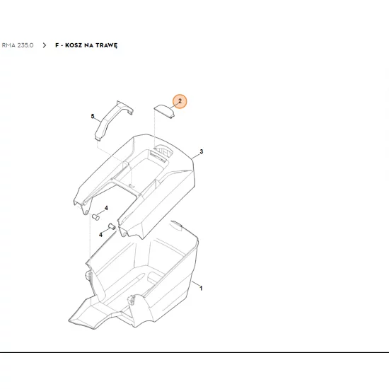 STIHL Pokrywa 6311 708 8000